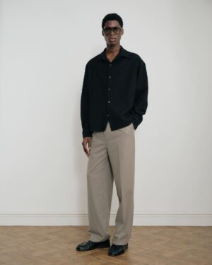 Alternative view of Marcello Shirt V2 - Black