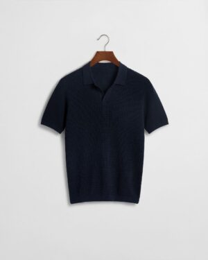 Albany Waffle Polo Shirt