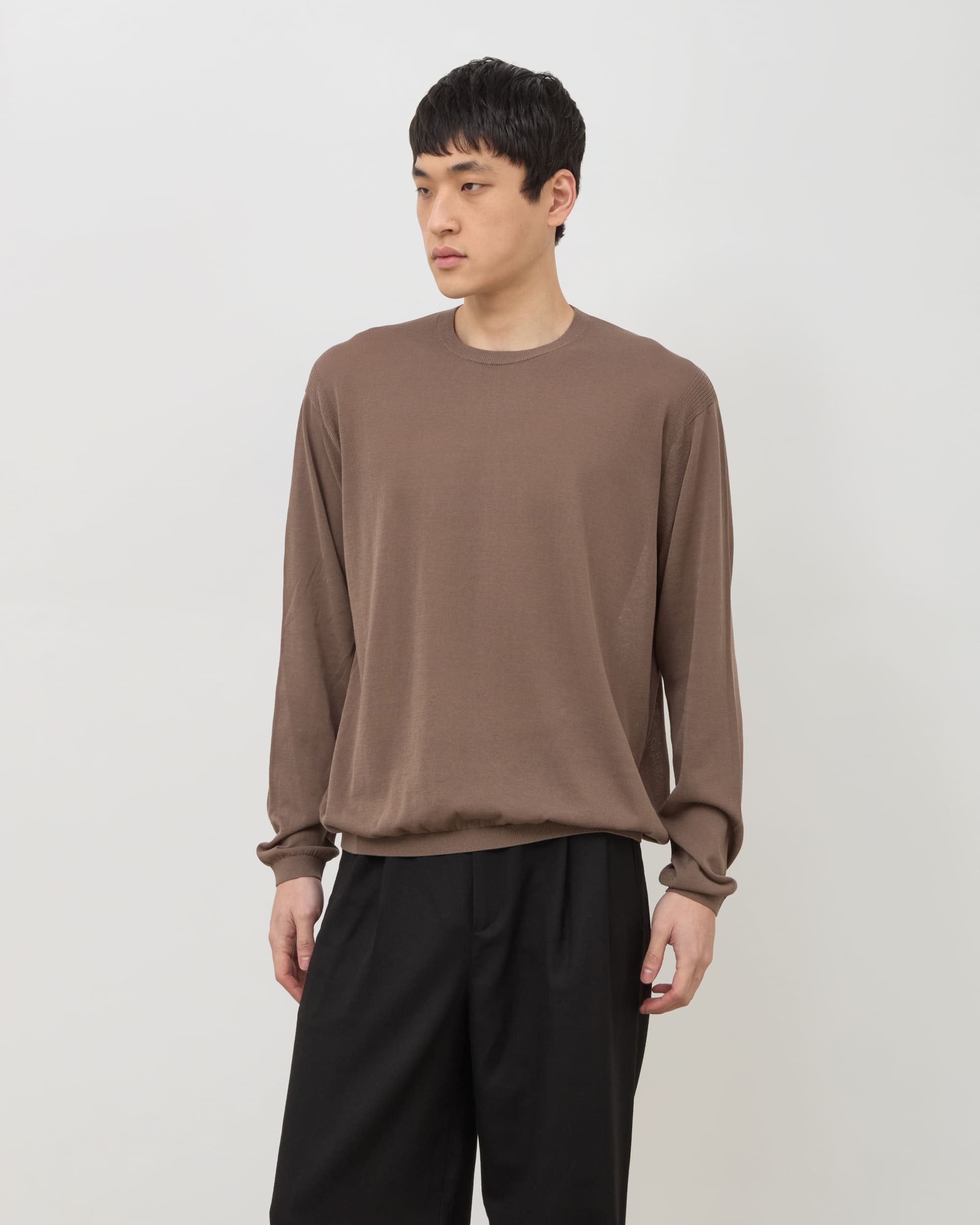 Elba Knit Long Sleeve - Mocha - Ảnh 4