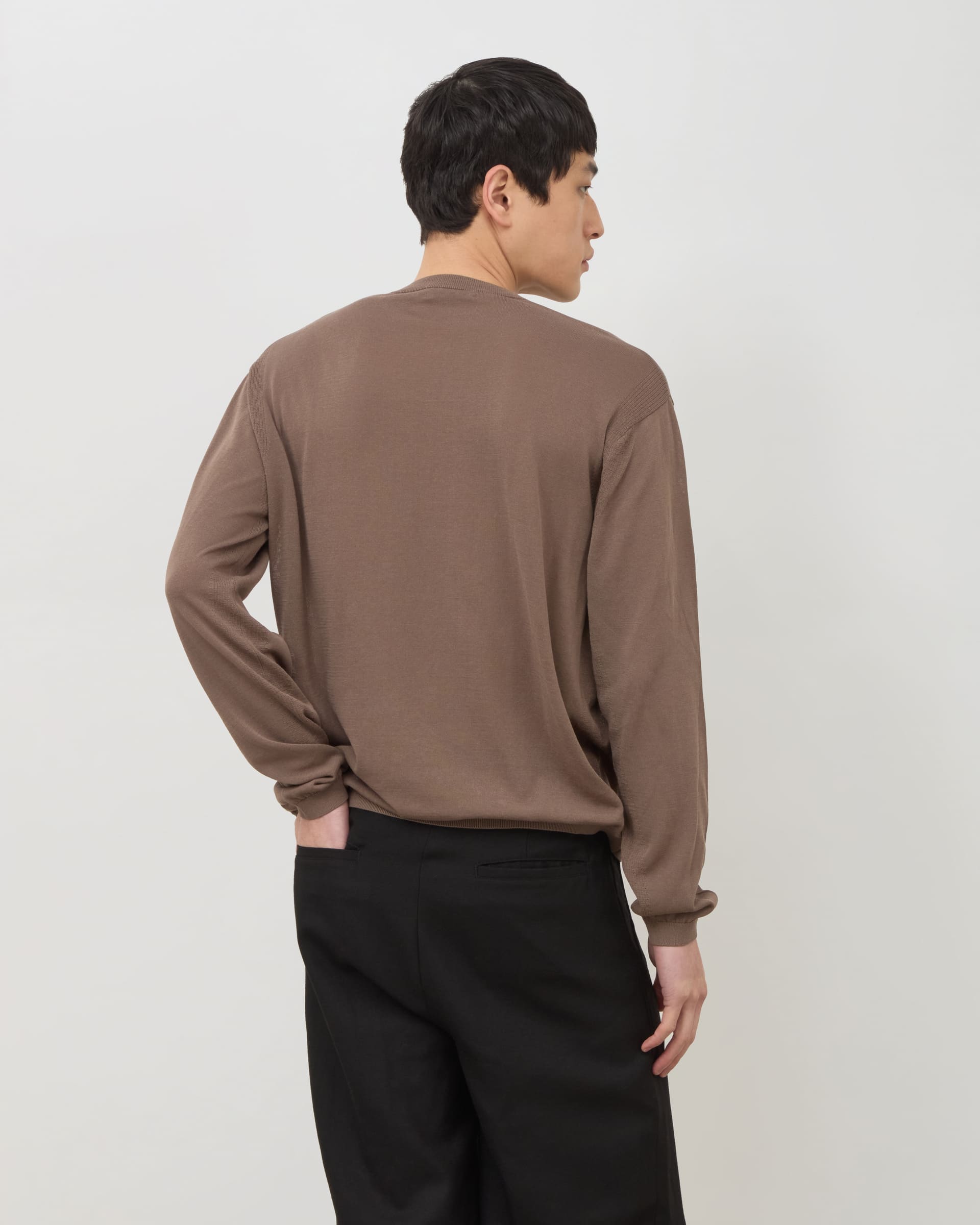 Elba Knit Long Sleeve - Mocha - Ảnh 6