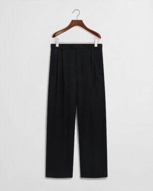 Forest Pleated Trousers - Black
