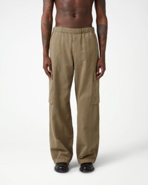 Alternative view of Lightweight Cargo Pants - Moss Green